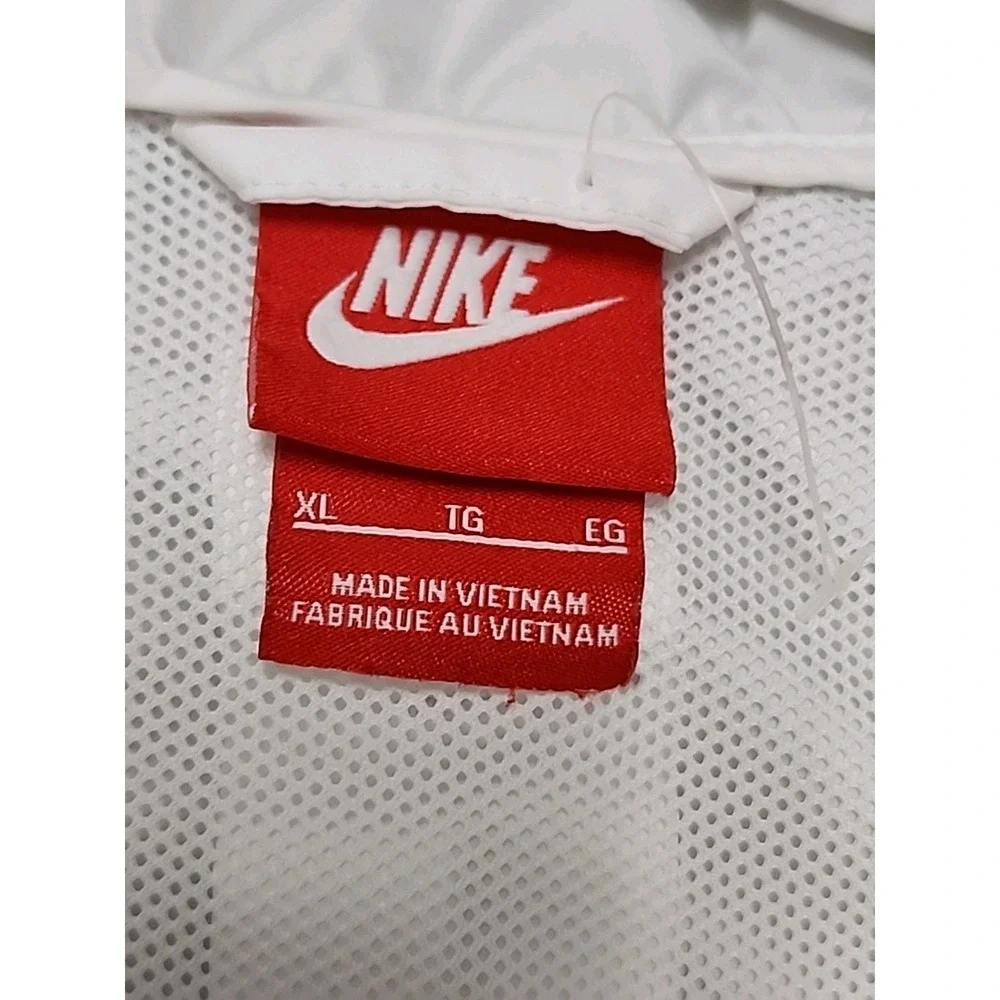 Nike Sportswear Windrunner Jacket Women XL Vented Y2K Windbreaker 726138-101‎